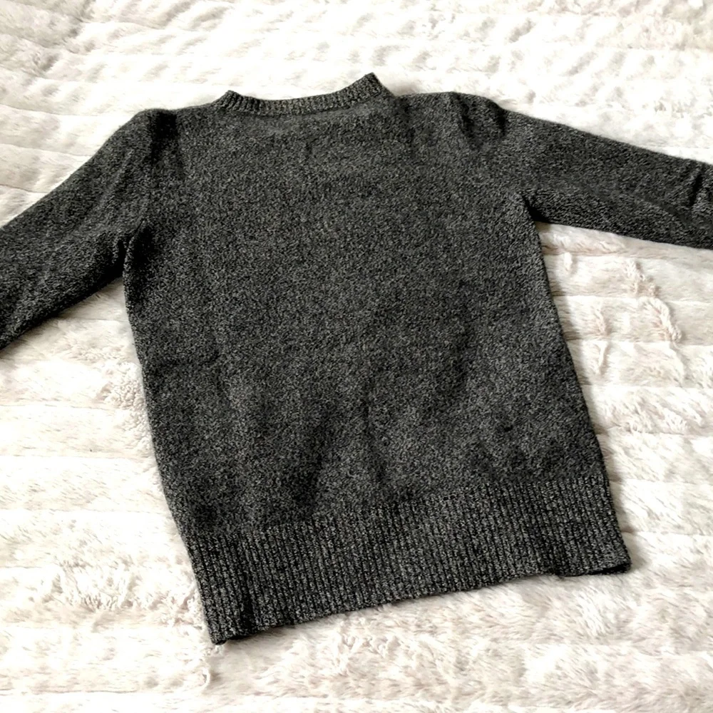 J.‎ Crew Merino Wool Crewneck w/ shoulder buttons